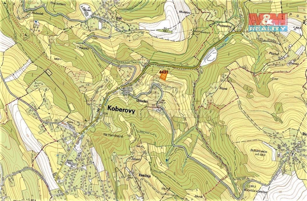 Prodej louka - Železný Brod, 468 22, 2 848 m²