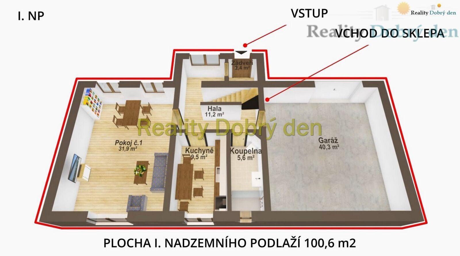 Prodej rodinný dům - Moravice, 90 m²