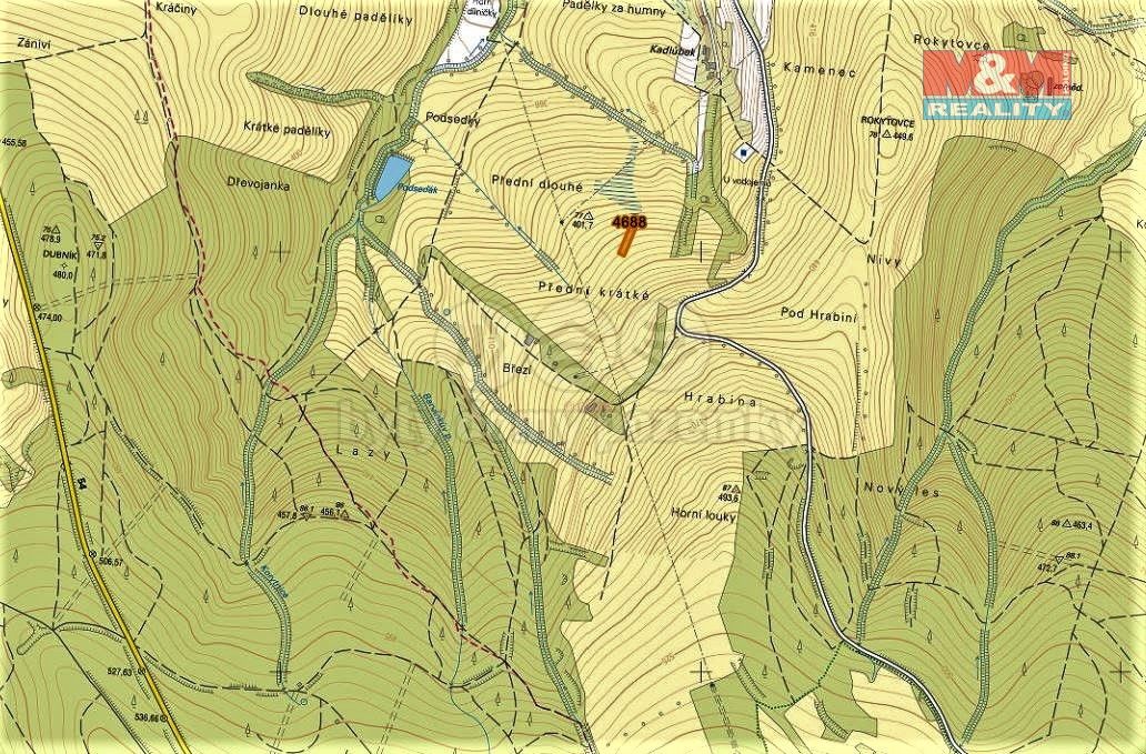 Prodej louka - Korytná, 687 52, 735 m²