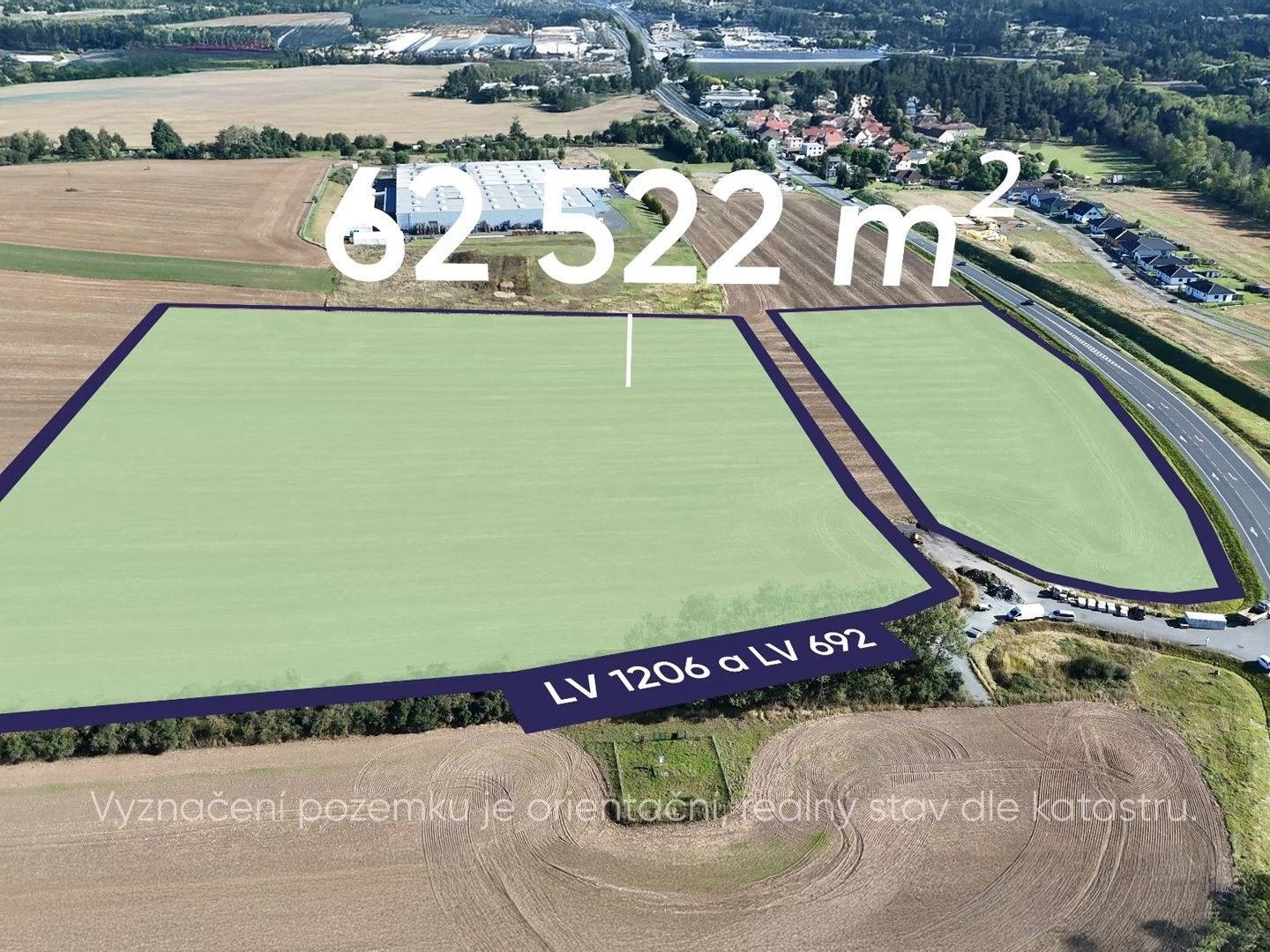 Komerční pozemky, Staňkov, 62 522 m²