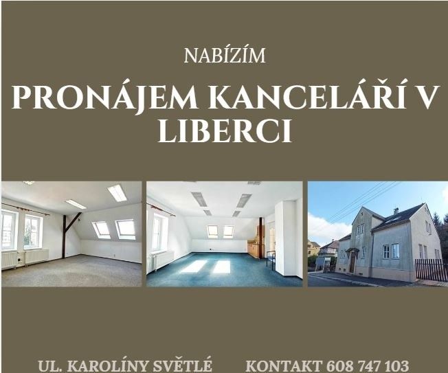 Kanceláře, Liberec, 460 06, 13 m²