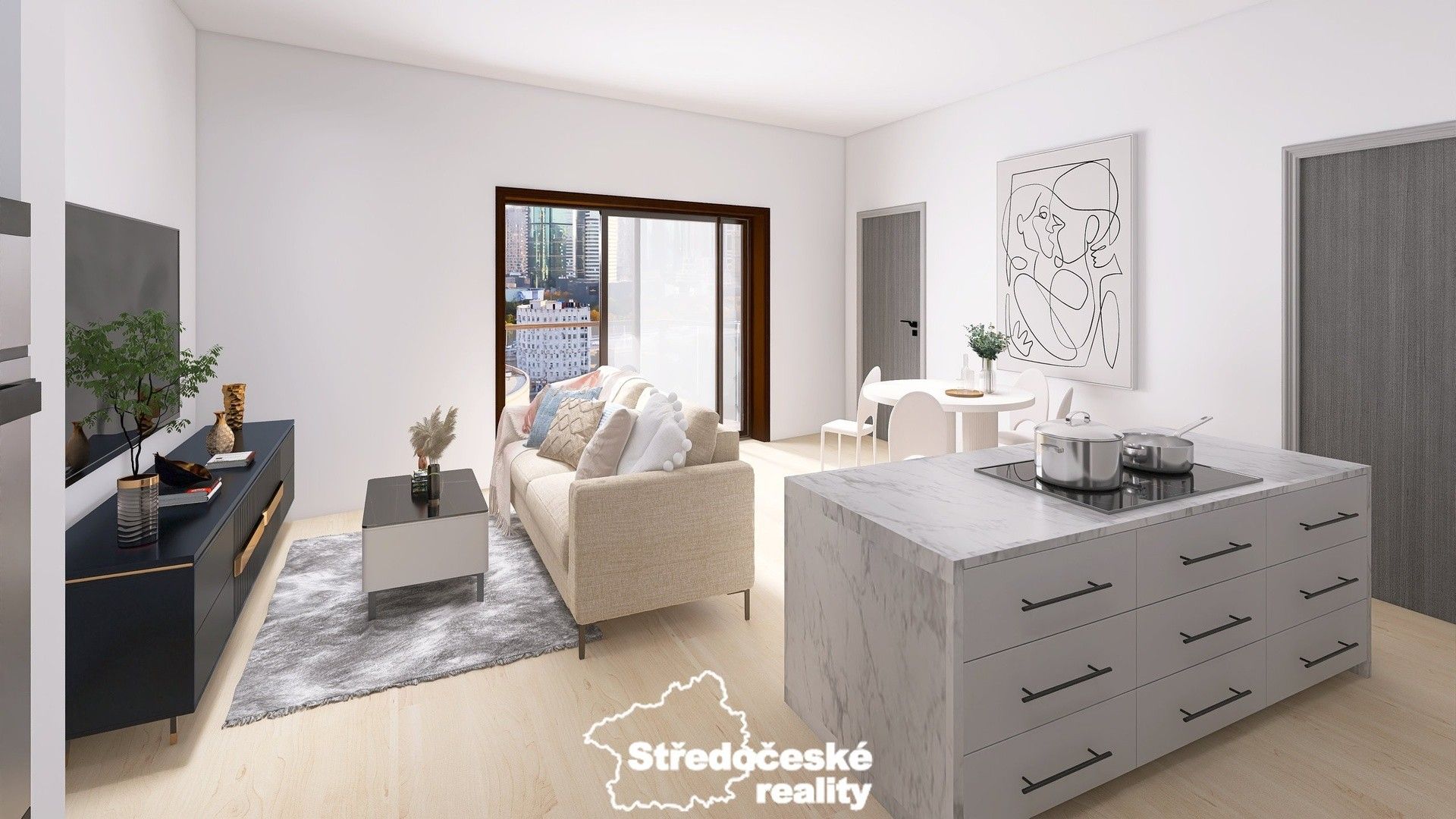 3+kk, Kobyliská, Praha, 57 m²