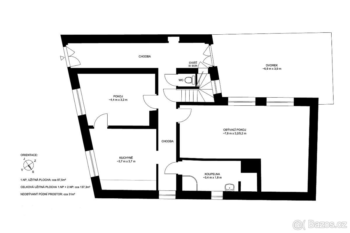 Prodej dům - Mladá Vožice, 391 43, 137 m²