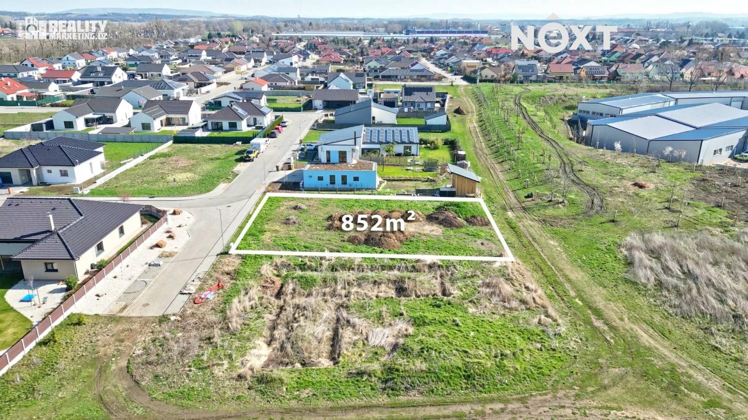 Pozemky pro bydlení, Květinová, Pohořelice, 852 m²