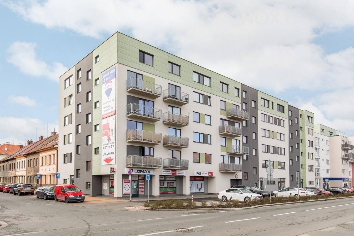 2+kk, Železničního pluku, Pardubice, 46 m²