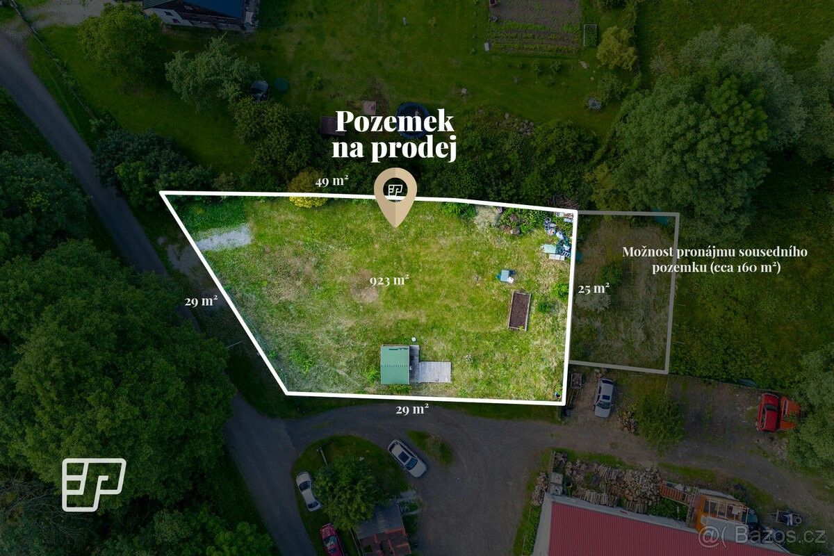 Prodej pozemek pro bydlení - Jílové u Děčína, 407 01, 923 m²