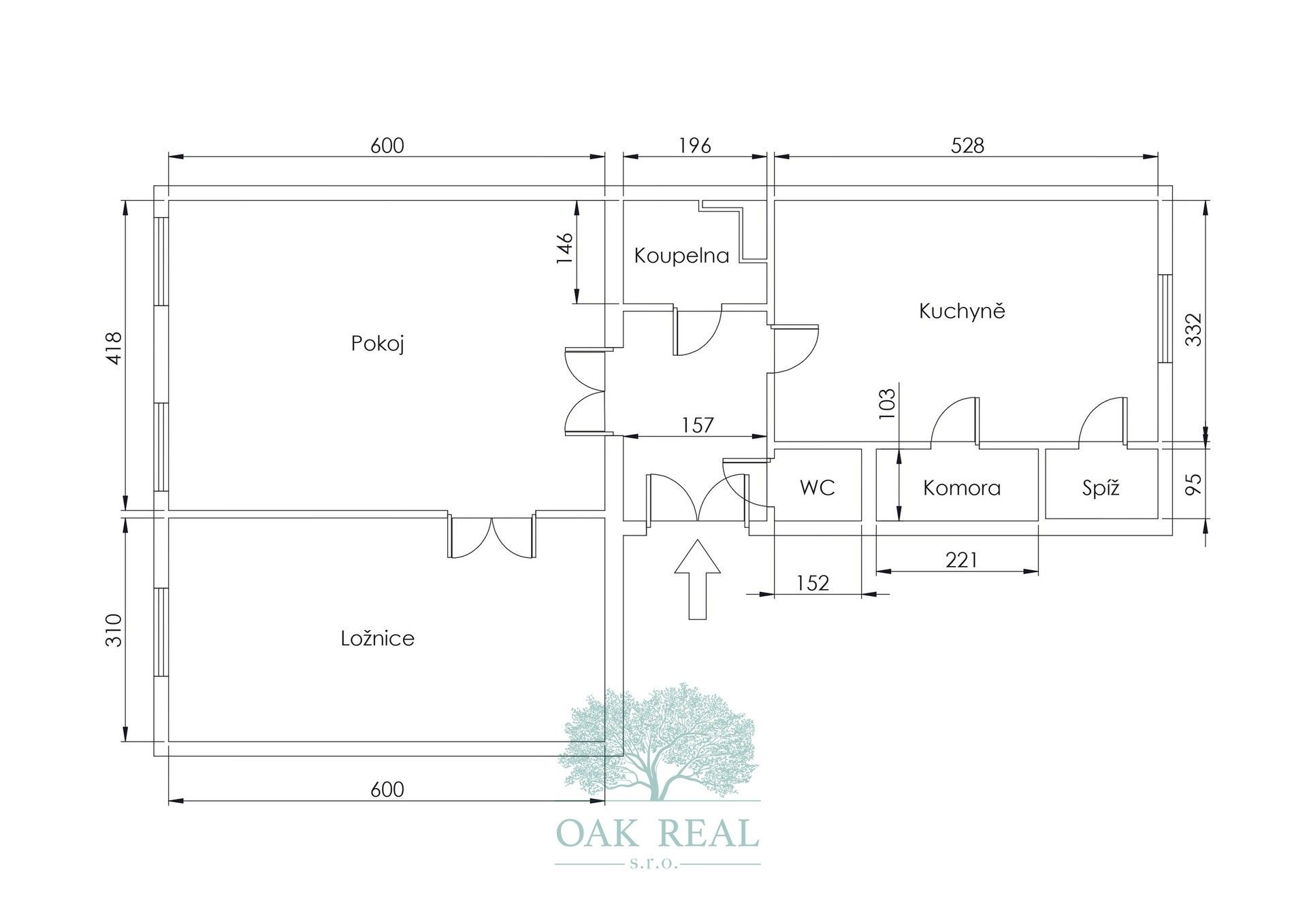 Prodej byt 2+1 - Varšavská, Vinohrady, Praha, Česko, 71 m²