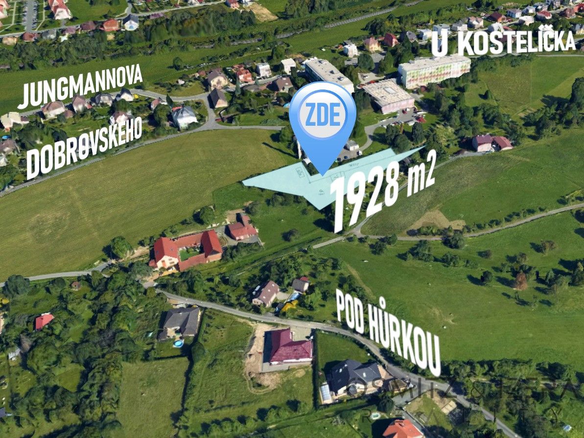 Prodej pozemek pro bydlení - Dobrovského, Hranice, 1 928 m²