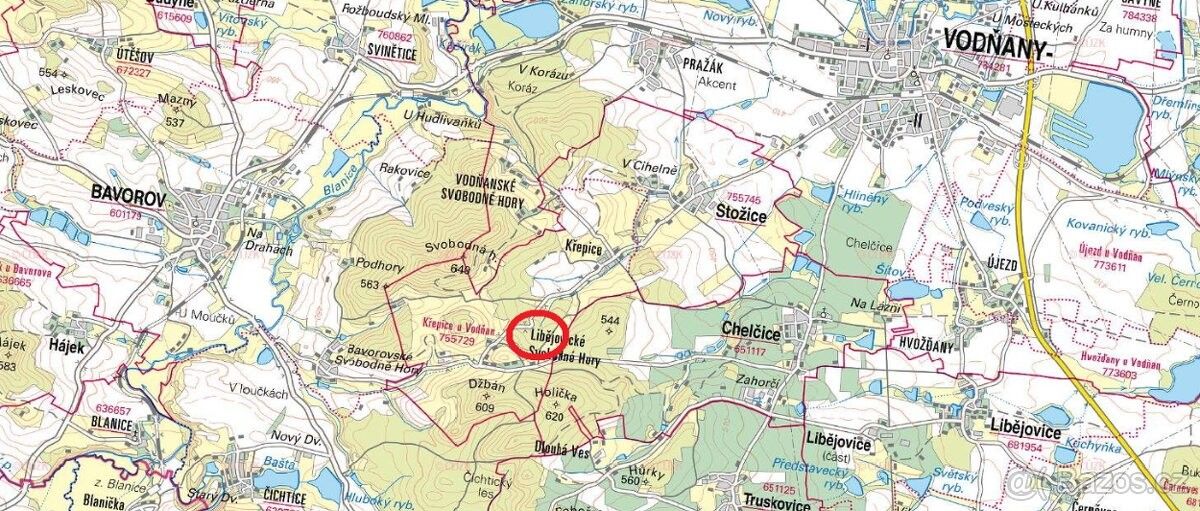 Pozemky pro bydlení, Vodňany, 389 01