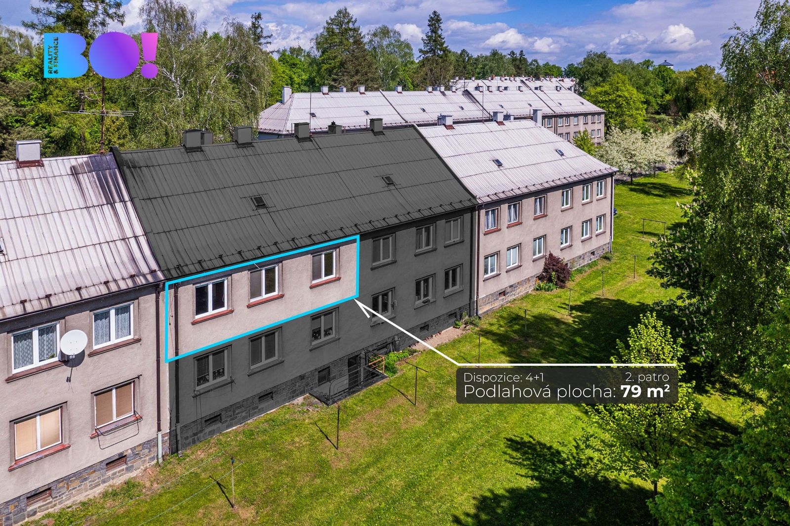 4+1, Budovatelská, Studénka, 79 m²