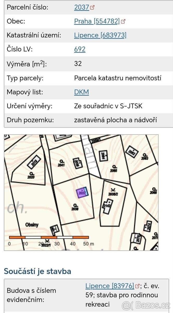 Prodej chata - Praha, 150 00, 596 m²