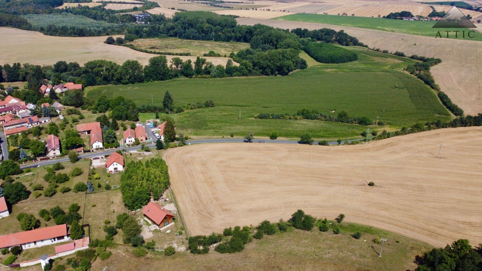 Prodej komerční pozemek - Toušice, 6 143 m²