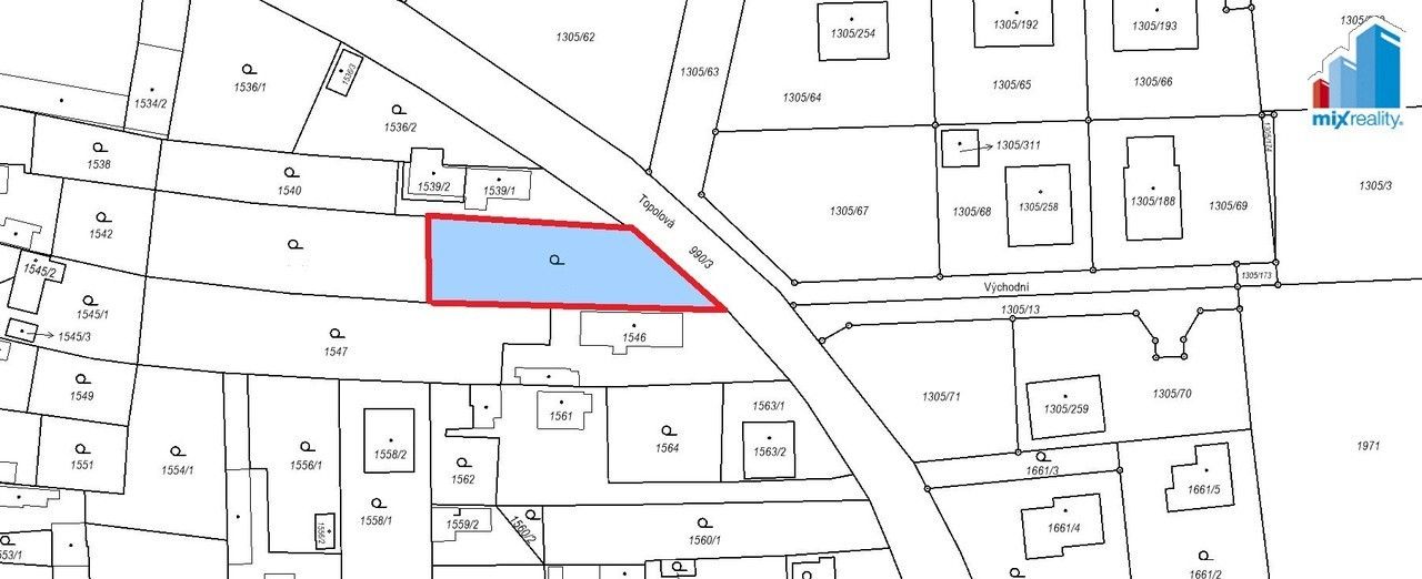 Pozemky pro bydlení, Topolová, Úherce, 657 m²