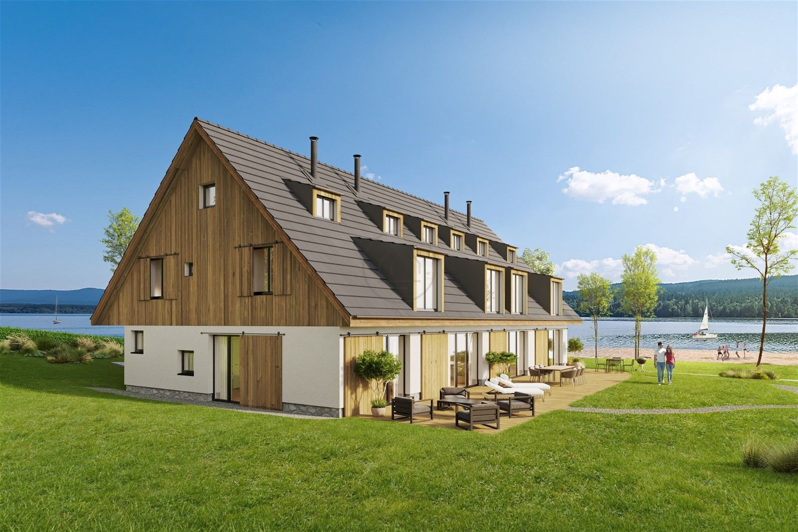 Rodinné domy, Frymburk, 148 m²