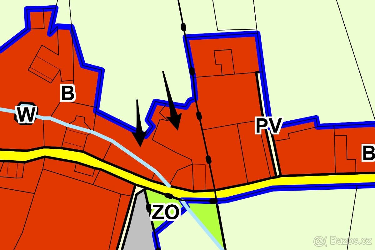 Pozemky pro bydlení, Staré Křečany, 407 61, 2 401 m²