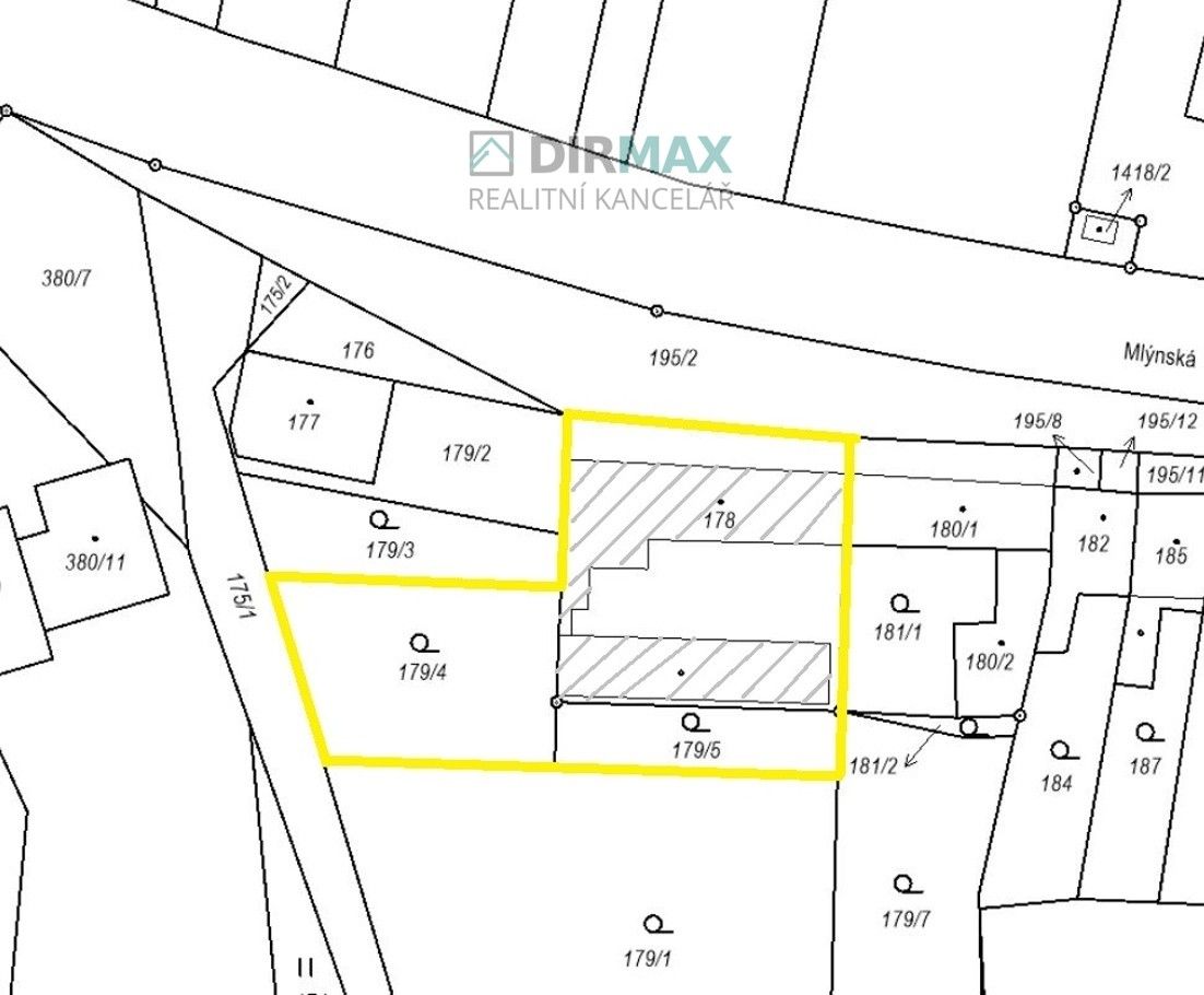 Pozemky pro bydlení, Mlýnská, Plzeň, 1 m²