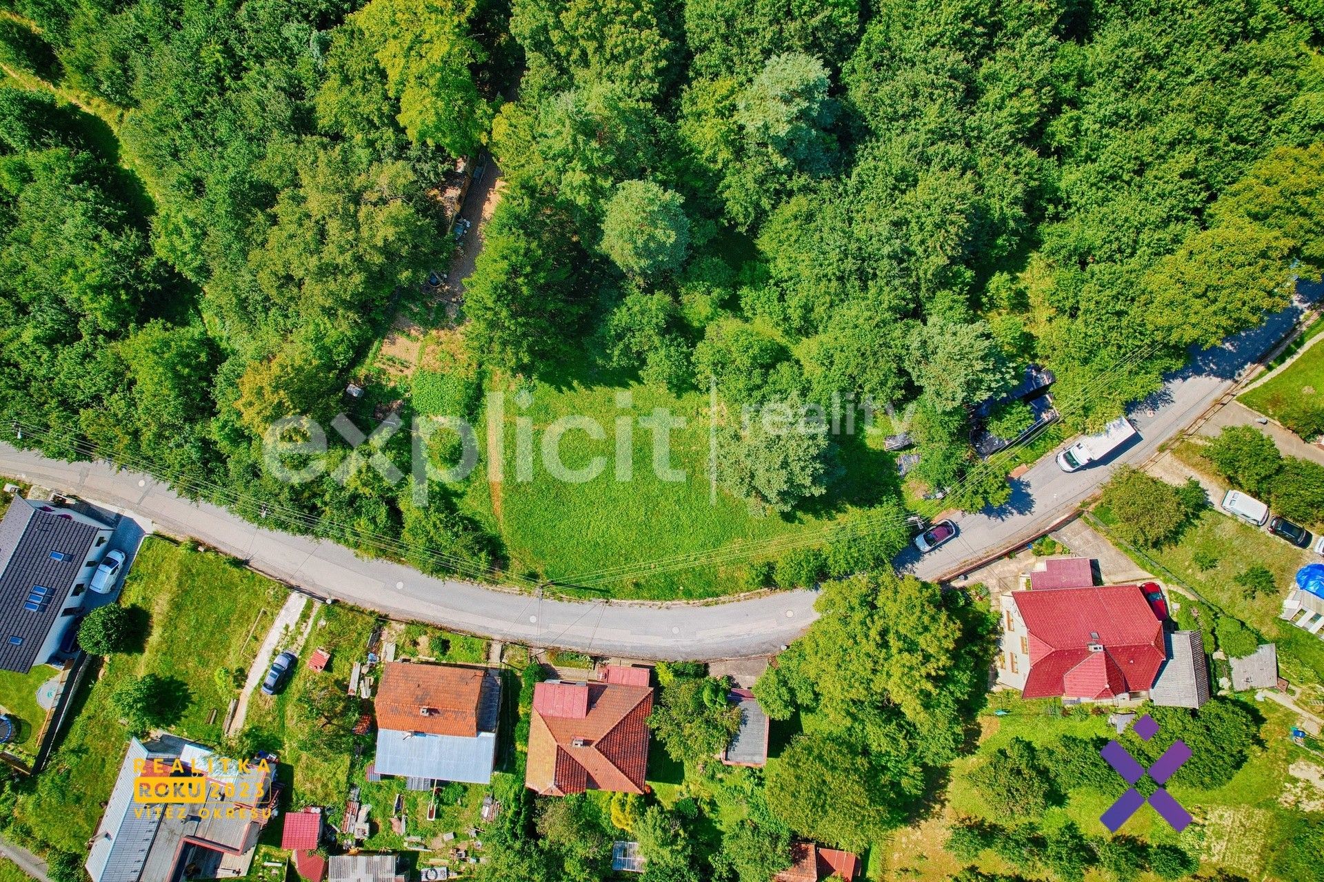 Prodej pozemek pro bydlení - Příkrá, Vizovice, 588 m²