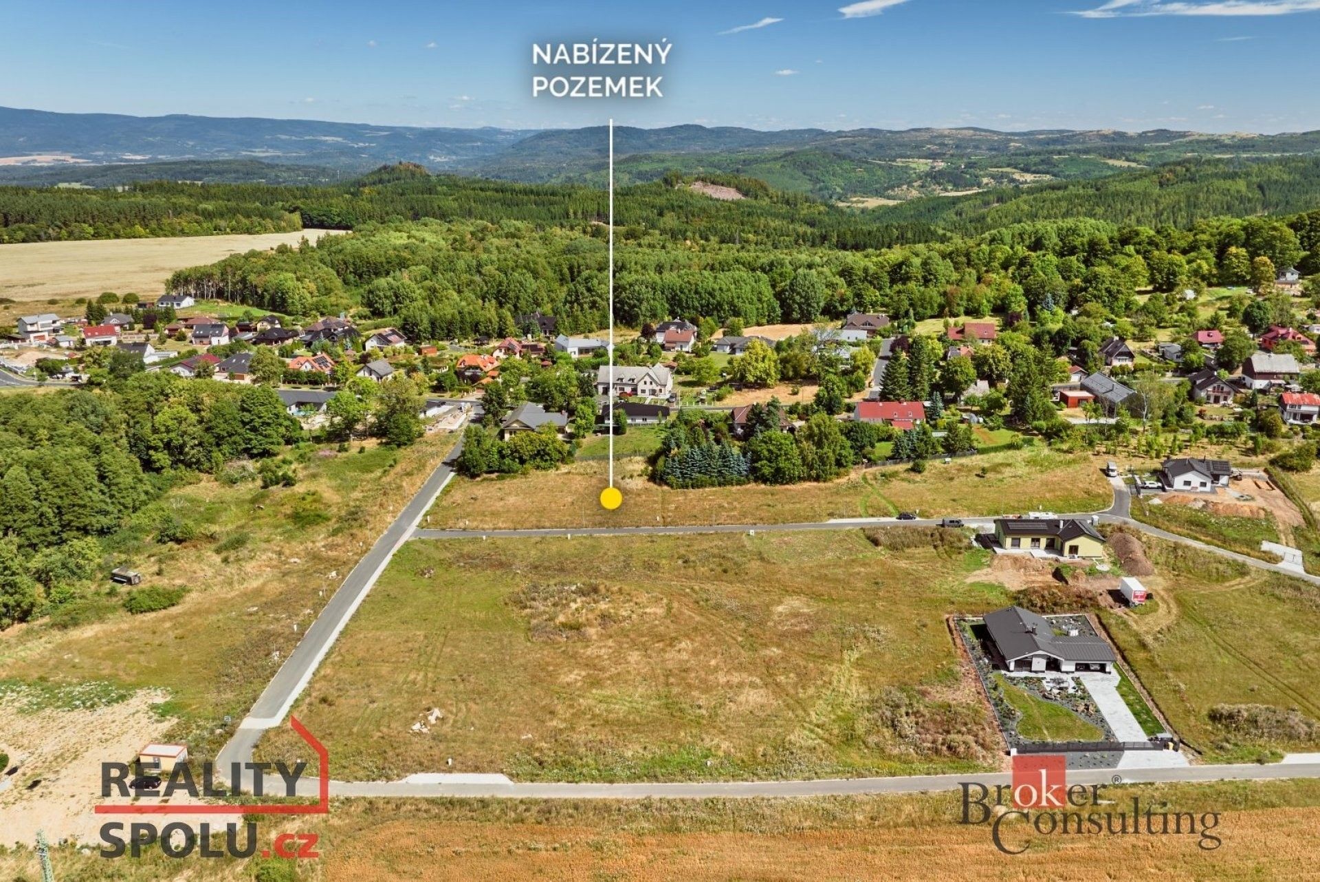 Pozemky pro bydlení, Andělská Hora, 1 415 m²