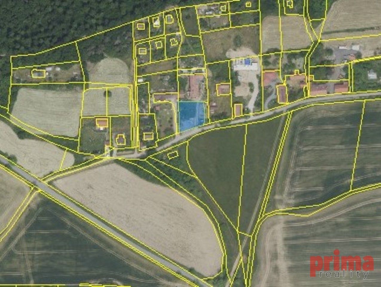 Pozemky pro bydlení, Lážovice, 871 m²