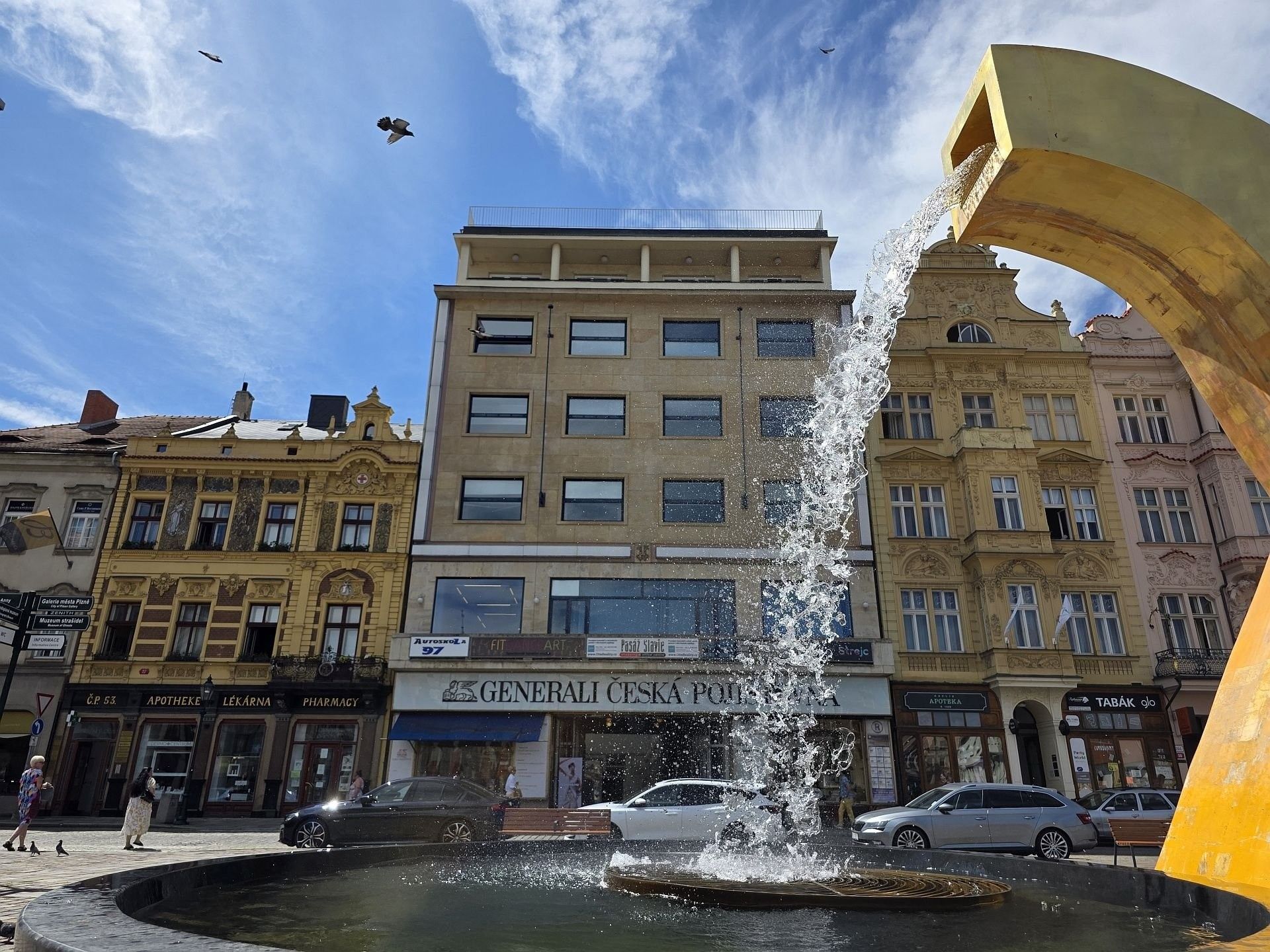 Kanceláře, náměstí Republiky, Plzeň, 33 m²