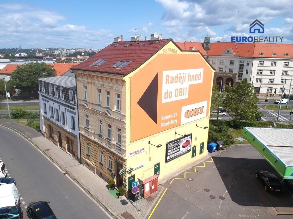 Prodej činžovní dům - Lindauerova, Plzeň, 800 m²