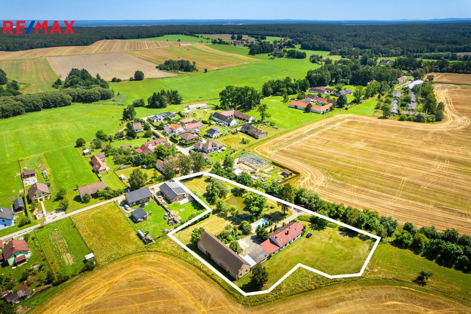 Prodej dům - Dolní Miletín, Lišov, 460 m²