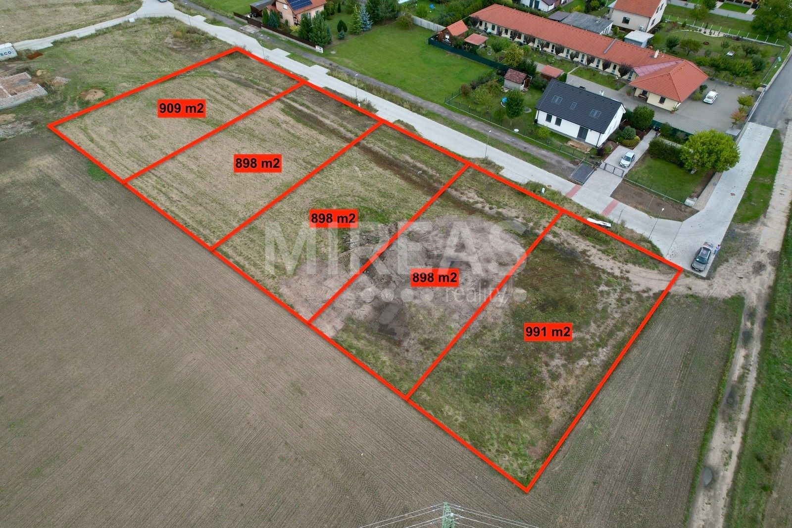 Pozemky pro bydlení, , Hořátev, 991 m²