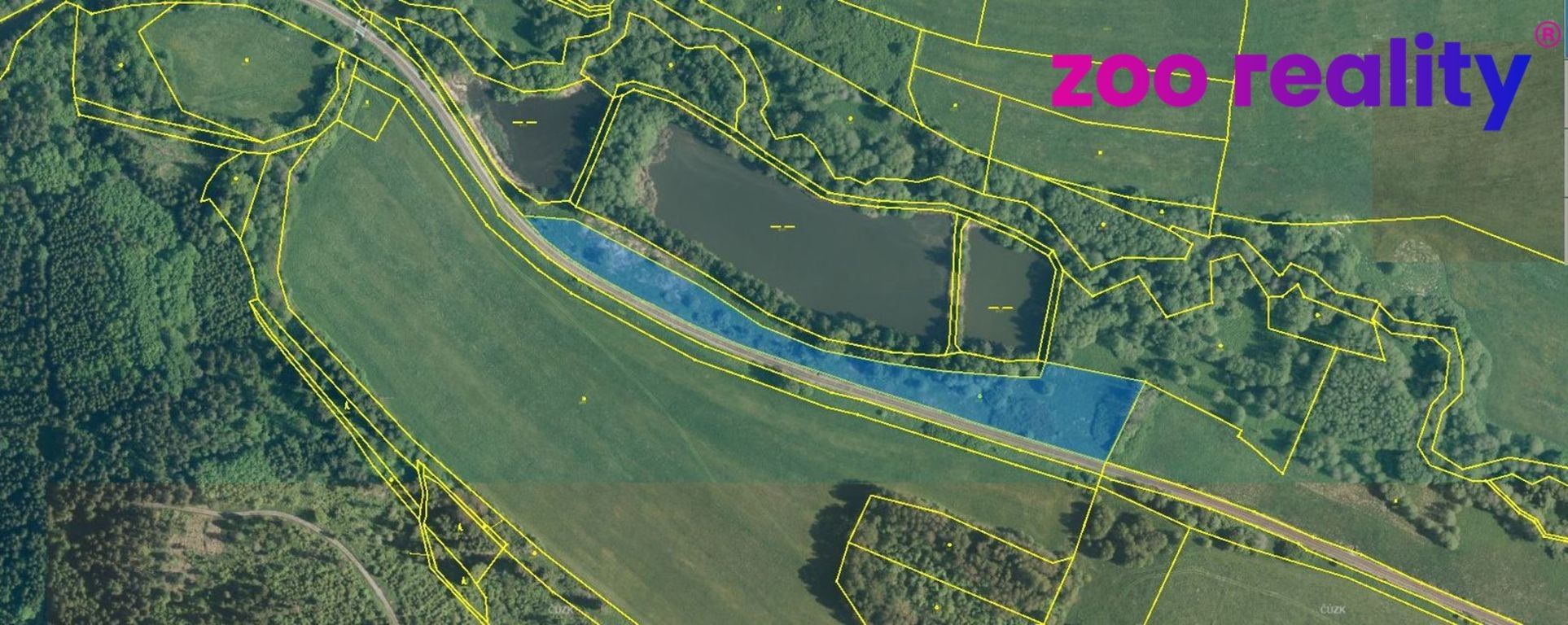 Prodej louka - Kájov, 11 m²