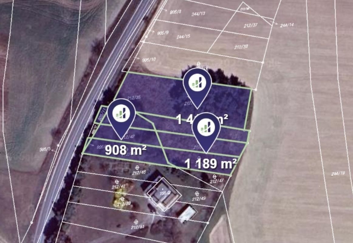 Ostatní, Luká, 3 509 m²