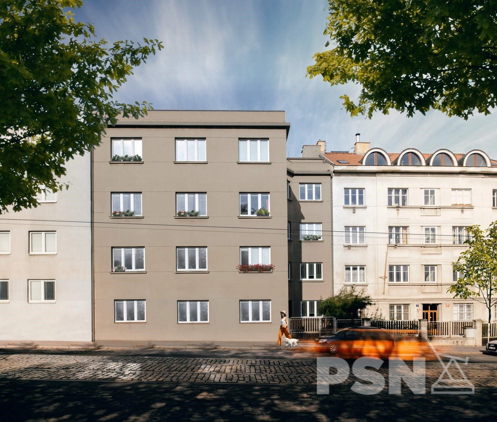 Prodej byt 2+kk - Myslbekova, Praha, 54 m²