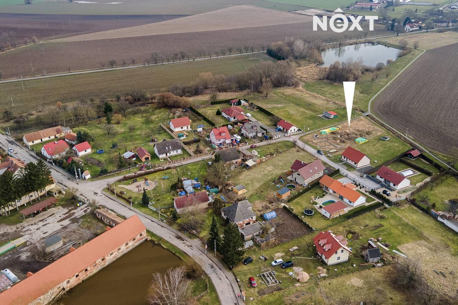 Prodej pozemek pro bydlení - Dlouhé Dvory,Střezetice,Hradec Králové,Královéhradecký kraj, 1 367 m²