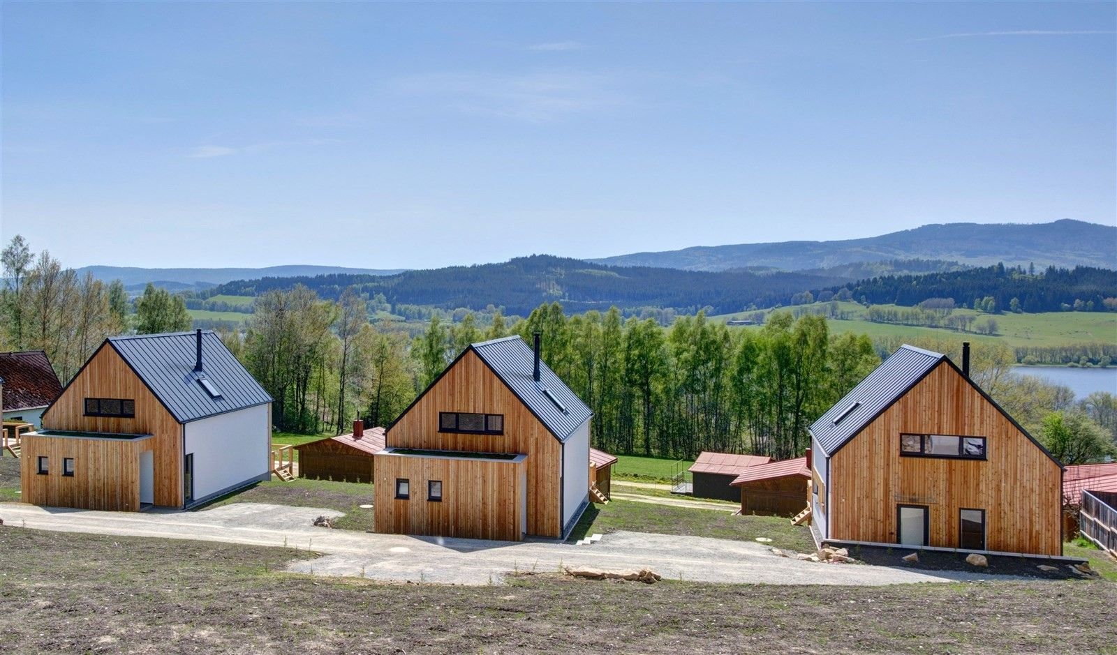 Rodinné domy, Horní Planá, 110 m²